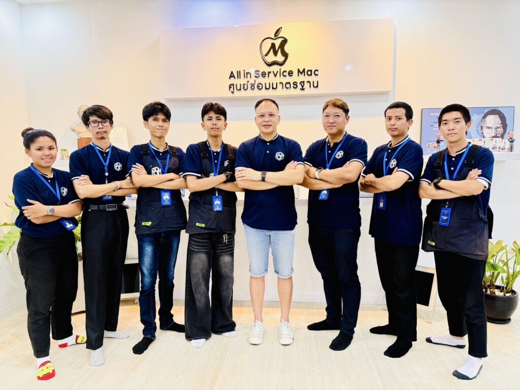 ทีมงาน All in Service Mac
